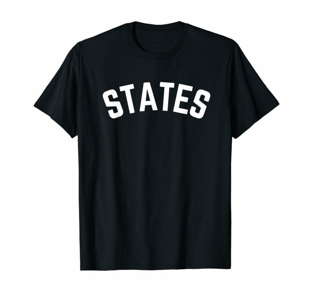 STATES - Usa Sports Team Soccer Fans Gear T-Shirt