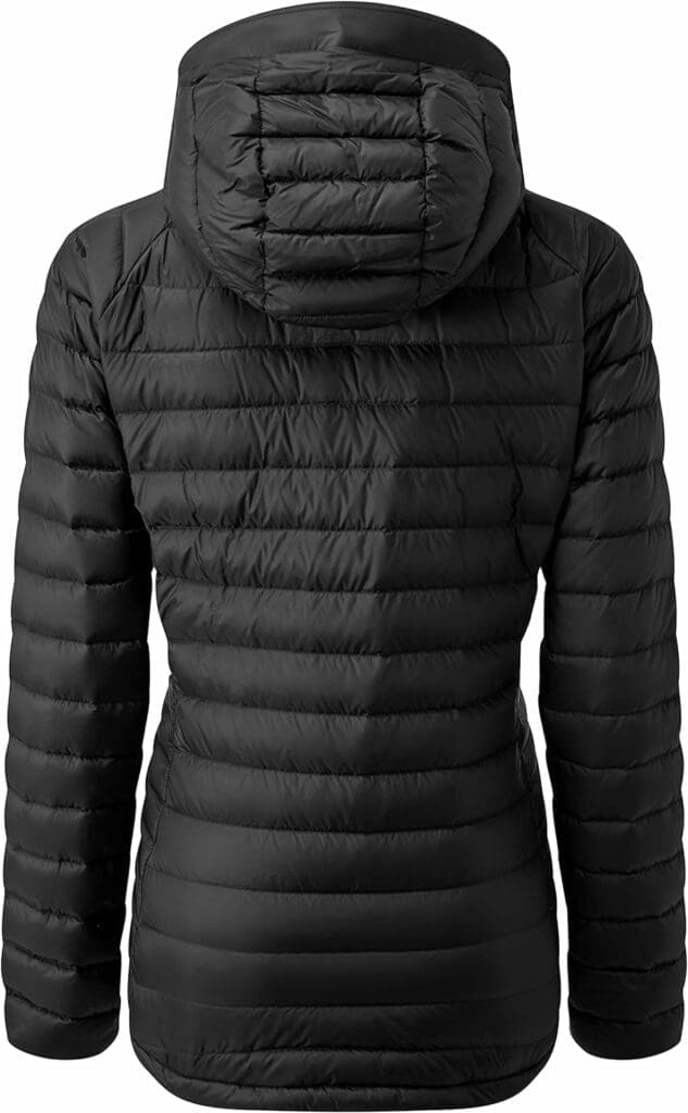 Womens Microlight Alpine Down Jacket for Hiking, Climbing, and Skiing