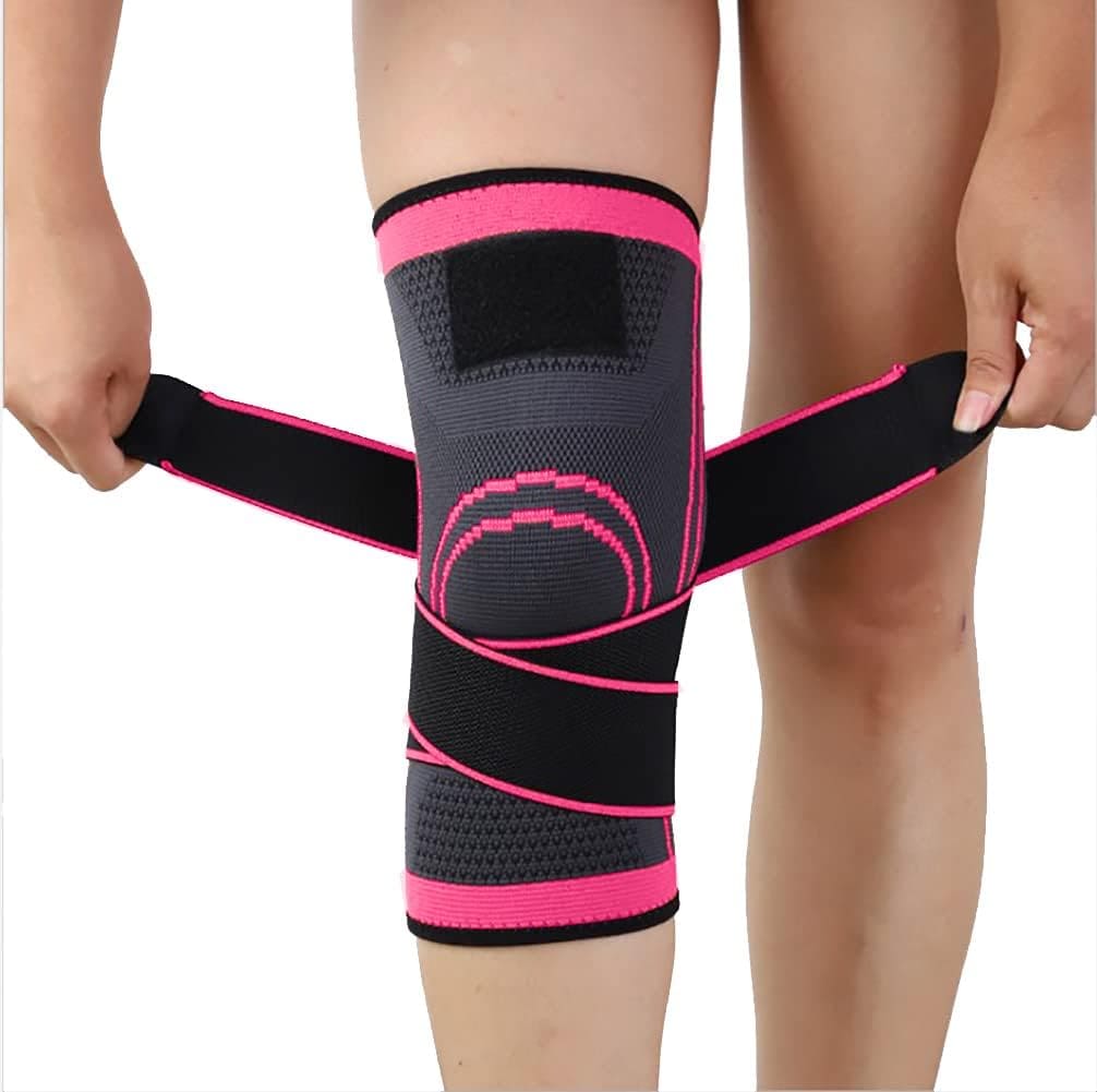 NuCamper Knee Brace for Arthritis Pain,Adjustable Compression Sleeve for Men Women Pain Relief，Knee Support for Injury Recovery, Meniscus Tear,Runing,Sports,Workout