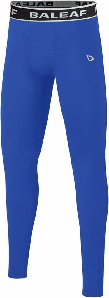 BALEAF Youth Compression Pants Boys Leggings Kids Baseball Pants Tights Base Layer Football Basketball Sports