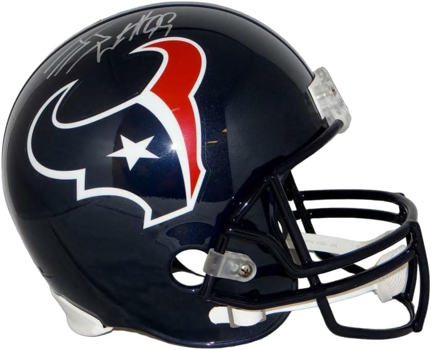 JJ Watt Houston Texans Signed Autograph Full Size Helmet JSA Certified