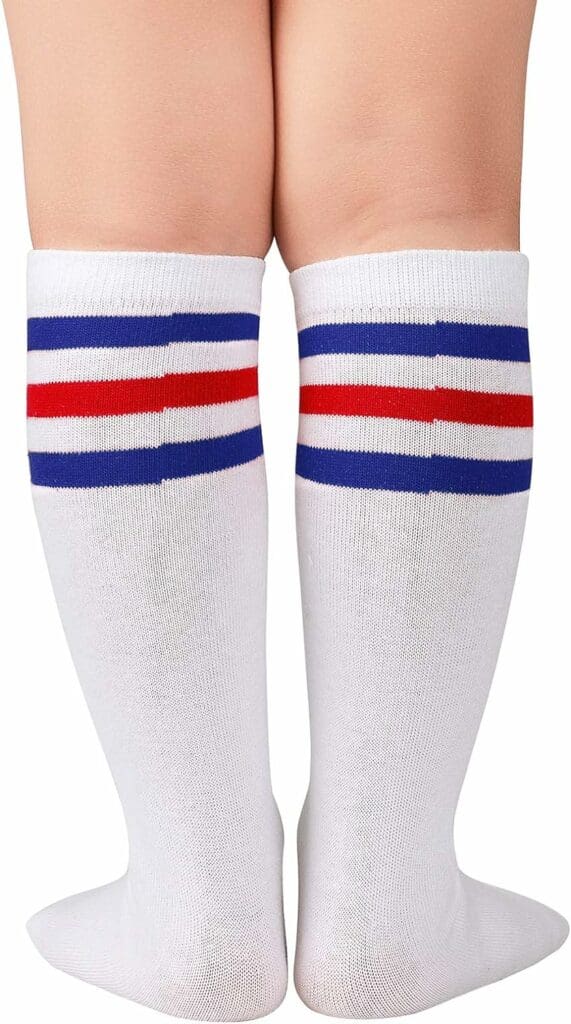 Century Star Kids Boys Soccer Socks Toddler Girl Athletic Socks Cotton Stockings